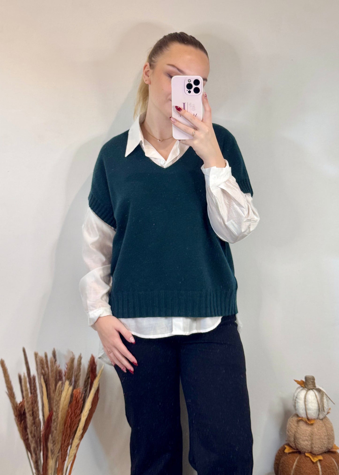 Pull sans manches Jeanne