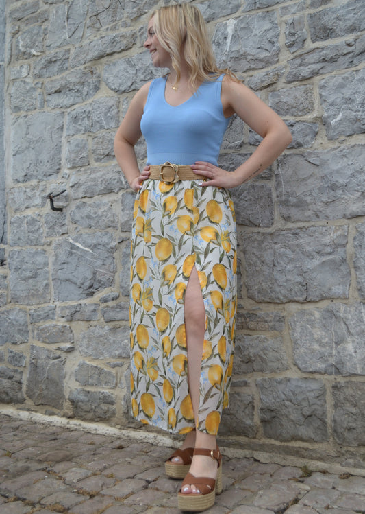 Jupe Elise citrons