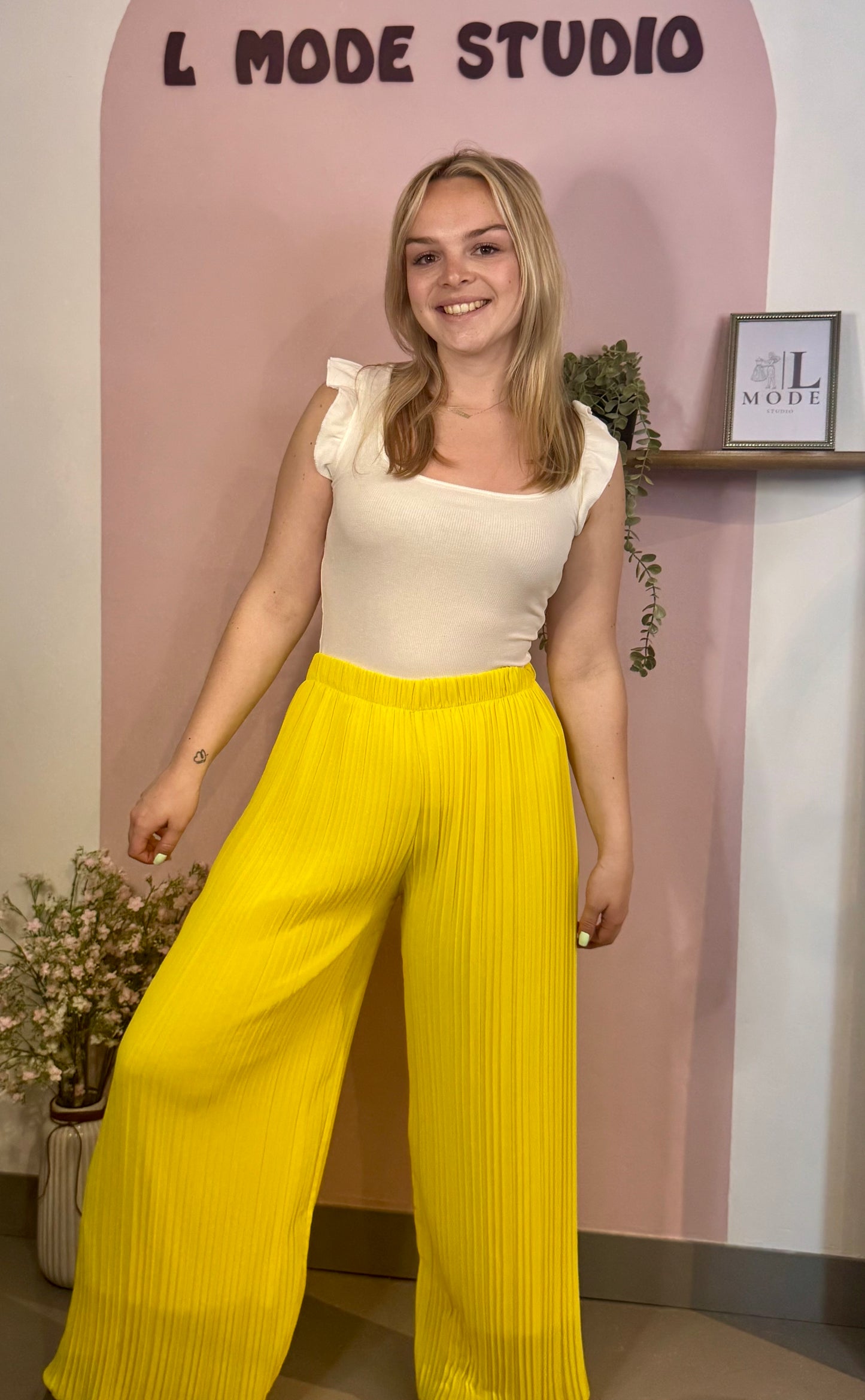 Pantalon Léo - Rouge